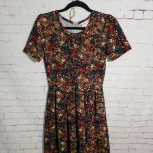 Lularoe Amelia Dress floral size small